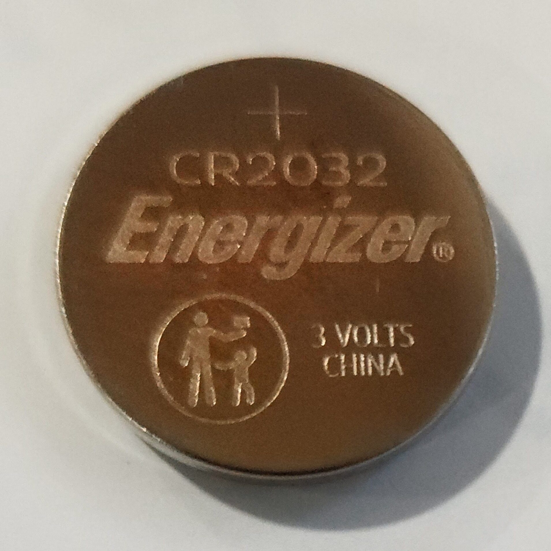 Energizer CR2032 3V coin cell battery